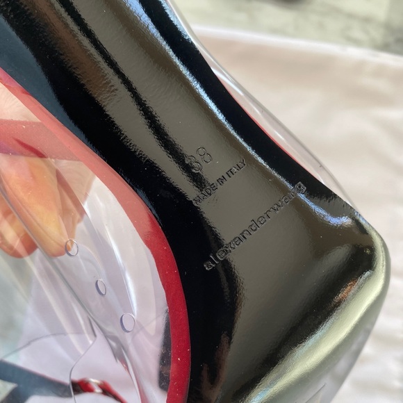 ✨Most sexy✨ALEXANDER WANG RED KAIA HEELED SANDALS - Picture 16 of 16